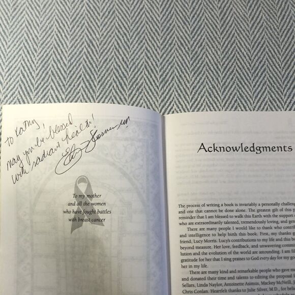 Waking the Warrior Godess  Dr Christine Horner paperback Breast Cancer USED BOOK - Picture 4 of 11